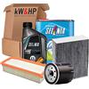 kW&HP KIT TAGLIANDO 3 FILTRI (FILTRO ARIA, FILTRO OLIO E FILTRO ABITACOLO) + 4LT LITRI OLIO SELENIA_MULTIPOWER GAS 5W-40