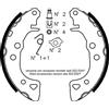 metelligroup 53-0021K Ganasce Freno Made in Italy, Pezzo di Ricambio per Auto/Automobile, Kit Composto da 4 Pezzi, Certificate ECE R90