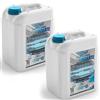 GiDeli Protezione antigelo concentrato 2 x 10 l - antigelo -60 °C - acqua detergente per vetri invernale