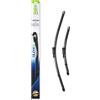 VALEO Silencio Tergicristalli VF839 Kit di Spazzole tergicristallo originali Flat Blade ad Alte Prestazioni, Maggior Visibilità su Strada 650mm/380mm Anteriore Confezione da 2 577839