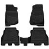 Element Tappetini in gomma antiscivolo premium personalizzati JEEP Wrangler, 2018->, (USA), 4 pez.