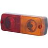 Hella VALUEFIT 2SD 357 033-001 Luce posteriore, Lampadine, Montaggio, esterno/avvitato, colore diffusore luce rosso/giallo, Spina Spina piatta, Dx/Sx, Quantità 1