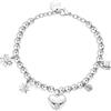 Brosway Bracciale Donna in Acciaio e Cristalli con Simbolo Cuore | Collezione Chakra - BHKB167