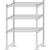 PAPERFLOW Scaffale Rang'Eco300 3 ripiani 100x60xH200cm - Modulo Base K603160