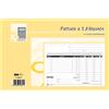 EDIPRO BLOCCO FATTURE 3 ALIQUOTE IVA 2COPIE 50FOGLI AUTORIC. 15X23 E5289A E5289A