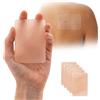 KMINA Cerotti Cicatrici (5 Unità), Fogli In Silicone Adesivo 7,5 x 5 cm, Riutilizzabili, Trasparenti e Flessibili, Per Cheloidi e Cicatrici Ipertrofiche