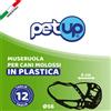 PetUp Museruola per cani in plastica PetUp Misura 12 Per Molossi - 1° ORDINE? 20% di sconto SU BRAND ESCLUSIVI, codice BZR20