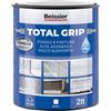 Aguaplast Smalto Multisuperficie per Piastrelle e Mobili TOTAL GRIP Fondo + Finitura Universale - Vernice per Ceramica, Legno, Metallo e Plastica - Copri Macchie e Primer - 2lt