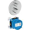 Ideal Standard Set di raccordi, composto da Ceratherm T100 termostato da bagno e EASY-Box Kit da incasso 1 - Cromo