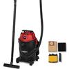 Einhell Aspiratore TC-VC 2555 (850 Watt, aspirazione 180 mbar, presa automatica, serbatoio di raccolta da 25 L, 4 rotelle, maniglia di trasporto, incl. bocchette, filtri e sacco raccolta sporcizia)