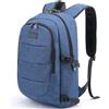Tzowla Zaino Porta PC Universitari Uomo e Donna,Zaino da Viaggio Impermeabile Antifurto di Ricarica USB e Serratura per Notebook da 17/17,3 Pollici,Zaino da Giorno Sottile Lavoro Business-Blu