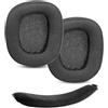 HAIZEEN Aggiornato Cuscinetti per cuffie e Imbottitura per archetto per G533 Artemis Compatibile con Logitech G533 Artemis Cuffie Cuffia(Tessuto e Schiuma memory Cuscinetti di ricambio per cuffie)
