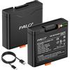 Palogreen Batteria ricaricabile da 12000 mAh 400 per JBL Partybox Stage 320, JBL Xtreme 4-7.4V Batteria al litio ad alte prestazioni con ingresso Type-c