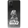 LA CASA DE LAS CARCASAS Custodia per Xiaomi Redmi Note 12S Ufficiale di Star Wars Darth Vader Fondo Nero per proteggere il tuo cellulare. Cover per Xiaomi in silicone trasparente flessibile con licenza ufficiale di Star Wars
