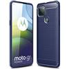 BAIDIYU Cover per Motorola Moto G9 Power, AntiGraffio, Sottile Paraurti Antiurto TPU Protezione Flessibile, Custodia Cover per Motorola Moto G9 Power.(Blu)