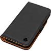 Porter Riley - Custodia in pelle compatibile con Samsung Galaxy S26 Ultra. Custodia a portafoglio in vera pelle di alta qualità (Nero e Beige)