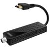 VORAGA XD-220DG - DECODER DVB-T2 HEVC 10BIT PER RETRO TV CON CAVO HDMI INTEGRATO
