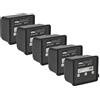 vhbw 5x batteria sostituisce Itowa BT7223, BT7223MH per telecomando remote control (2000mAh, 7,2V, NiMH)