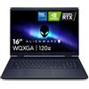 Alienware Computer portatile 16 Aurora AC16250-16, schermo WQXGA 16:10, Intel Core 7-240H Series 2, 16 GB di RAM DDR5, 1 TB SSD, NVIDIA GeForce RTX 5060 8 GB GDDR7, Windows 11 Home, servizio in loco