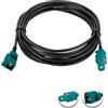 Vecys Fakra Z Cavo Fakra Z Maschio a Fakra Z Femmina RF Cavo Coassiale 9.8ft/3m Fakra Z Femmina a Maschio Veicolo Antenna Cavi di Prolunga RG174 per Auto Stereo GPS Navigazione