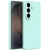Captor Cover Samsung A57 Custodia Colorata in Silicone Liquido, Antiurto, Flessibile, Bordo Rialzato per Schermo e Fotocamera Con Microfibra Interna per Cover A57 Samsung (Verde Menta)