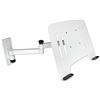 Drall Staffa per montaggio a parete per laptop (approvata TÜV SÜD) bianco con vassoio per adattatore per notebook bianco Modello: L52W-IP3WA