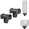SMALLRIG Adattatore a Sgancio Rapido per Insta360 X5 / X4 Air/Ace Pro 2 / Ace Pro/Ace, Adattatore con Attacco a 2 Punte per Treppiedi, Selfie Stick, Accessori per vlogging (2 pezzi) - 6303