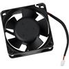 OTOTEC Ventola di raffreddamento a 3 pin, D60BV-12, 12 V, 0,50 A, per computer, 60 x 60 x 25 mm, colore: nero