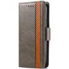 BaiBaiDY Cover per Motorola Moto G62 5G Custodia, Slot Cart，Custodia a portafoglio in pelle PU di lusso Custodia Flip Folio, Cover per Motorola Moto G62 5G.(Grigio)