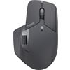 Rapoo MT760L mouse wireless wireless 4000 DPI sensore batteria ricaricabile ecologica ergonomica PC & Mac - grigio nero