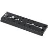 Haoge HQR-MS160 - Piastra a sgancio rapido rapido per Manfrotto MVH500AH MVH500A MVH502AH MVH502AH MVH502A 501HDV 503HDV 504HD 509HD 526 577 701HDV Q5 Treppiede Fluido Video Head
