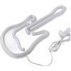 OPSDKVKS Chitarra - Lampada a LED al neon a forma di chitarra, lampada da parete alimentata tramite USB, insegna al neon 3D trasparente con fori preforati per decorazione natalizia, bar di