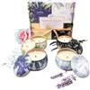 Robin Goods® 4x candele di cera di soia - set regalo con diverse candele profumate - set regalo per San Valentino, festa della mamma e compleanni