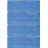Caehomly Set di 4 tamponi per pulizia Philips OneUp serie 5000/3000, panno di ricambio in microfibra, assorbe l'acqua e si asciuga rapidamente, rimuovere rapidamente le macchie, per tutti i pavimenti duri, blu