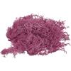 PATIKIL 1.8 OZ Finto Muschio Conservato Renna Muschio Artificiale Muschio Lichene Centrotavola Decoro Finta Muschio per Vaso Piante Natale Artigianato Rosso Rosa