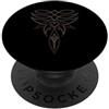 Western Boot Stitch Co Punto di avvio con cuore occidentale Cowgirl Country Rodeo Graphic PopSockets PopGrip Adesivo