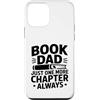 Reading Father Library Lover Bookworm Da Custodia per iPhone 12 mini Prenota Papà Solo un altro capitolo Always Reader