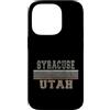 Utah born and Utah apparel Custodia per iPhone 14 Pro Retro Siracusa Utah