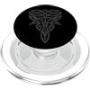 Western Boot Stitch Co Stivale da cowboy western cucito con motivo longhorn e grafica country rodeo PopSockets PopGrip per MagSafe