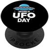 U.F.O Day 2nd July Giornata mondiale U.F.O PopSockets PopGrip Adesivo