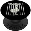 Funny Silly Goose Meme Devo andare a Silly Goose PopSockets PopGrip Adesivo