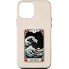TOKYO WAVES Japanese Great Wave Aestheti Custodia per iPhone 12 mini Giappone La Grande Onda Off Kanagawa The Wave Tarocchi Carta