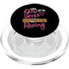 This Girl Loves Dirt Truck Funny Trucker This Girl Loves Dirt Truck Racing Funny Trucker PopSockets PopGrip per MagSafe
