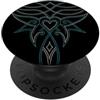 Western Boot Stitch Co Western Cowboy Boot Stitch Cuore Cowgirl Country Rodeo PopSockets PopGrip Adesivo