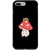Cottagecore Frog Aesthetic Cute Frog Custodia per iPhone 7 Plus/8 Plus Cottagecore - Fungo a forma di rana Kawaii