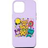 cranberrysky retro Custodia per iPhone 12 Pro Max Retro Gaming Music Lover Vintage Take Me Back to the 90s