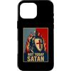 Christian Knight Armor Cross Warrior Fai Custodia per iPhone 16 Pro Max Non oggi Satana Crociato Cristiano Cavaliere Crociato