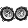 KENWOOD KFC-S1357 Stage Sound Series, altoparlanti auto a doppio cono da 13 cm, potenza di picco 260 W, 30 W RMS, 4 Ohm, cono woofer in polipropilene silver, 2 pezzi