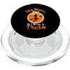Broom Broke Trucker Funny Halloween Cost Broom Broke So I Became A Trucker Halloween Costume PopSockets PopGrip per MagSafe