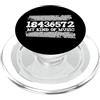V8 Drag Racing & Big Block Engine Gifts 18436572 Il mio tipo di musica 18436572 Ordine di sparo Big Block V8 PopSockets PopGrip per MagSafe